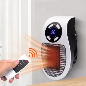 Riscaldatore Portatile Elettrico con Telecomando