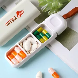 Mini Portapillole Portatile per Farmaci