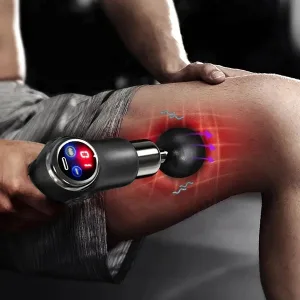 Massaggiatore Portatile Tessuto Profondo a Percussione con Pistola