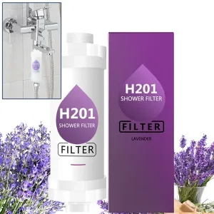 filtro per soffione doccia, doccia aromatica, filtro profumato, soffione doccia con addolcitore d'acqua, filtro per soffione doccia per acqua dura, filtro doccia con vitamina C