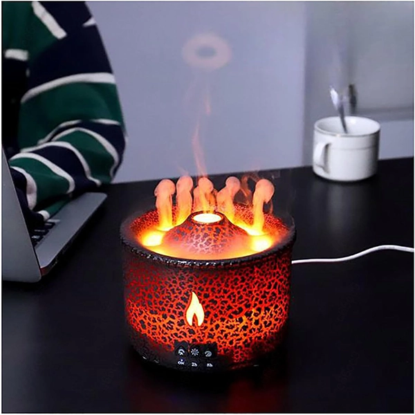 umidificatore d'aria vulcano diffusore di aromi medusa