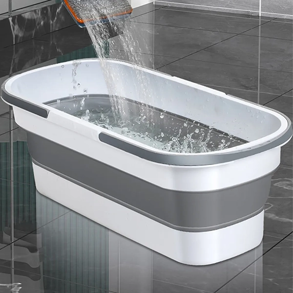 seau à franges, bassin de lavage, seau de lavage, seau à franges pliable, seau à franges pliable, seau de lavage pour voiture