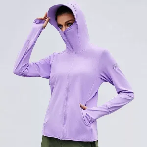 giacca con cappuccio, giacca con protezione UV, giacca con protezione solare
