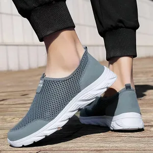 scarpe da ginnastica slip on, scarpe da ginnastica casual, scarpe traspiranti, scarpe da ginnastica leggere, scarpe da ginnastica a rete