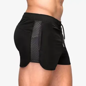 pantaloncini da corsa, pantaloncini a rete, pantaloncini da uomo, pantaloncini sportivi, pantaloncini da corsa con tasca, pantaloncini ad asciugatura rapida, pantaloncini da jogging, pantaloncini da fitness