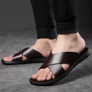 sandali da uomo, sandali estivi, sandali in pelle, sandali slip on, pantofole da uomo, pantofole estive, sandali incrociati