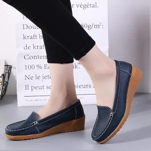 Mocassini da donna slip-on per l'estate