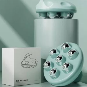 Massaggiatore Portatile con Sfere in Acciaio Rotanti Roller Meridian