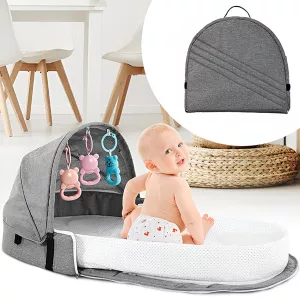 Culla Portatile per Bambini con Rete