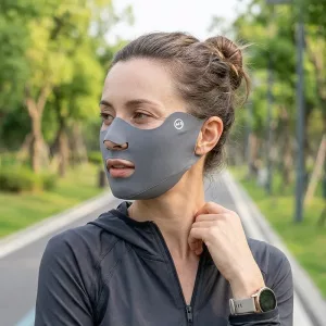 Maschera viso traspirante con protezione UV