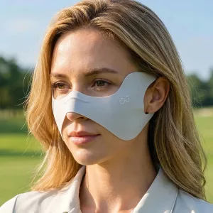 Maschera per gli occhi in nylon traspirante con protezione UV