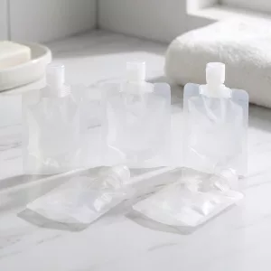 Set da 5 sacchetti da viaggio ricaricabili