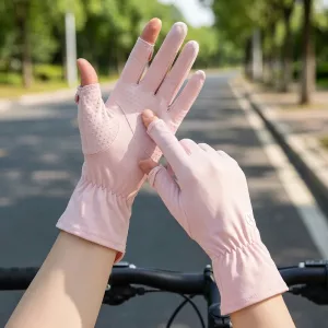 Guanti da esterno UV con dita ribaltabili