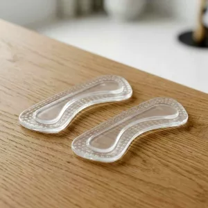 1 paio di cuscinetti adesivi antiscivolo in gel di silicone per talloni e scarpe