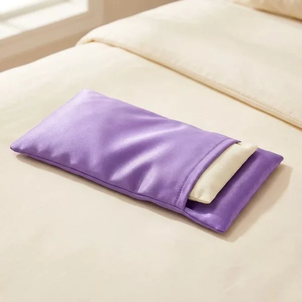 weighted eye pillow, lavender eye mask, yoga eye pillow