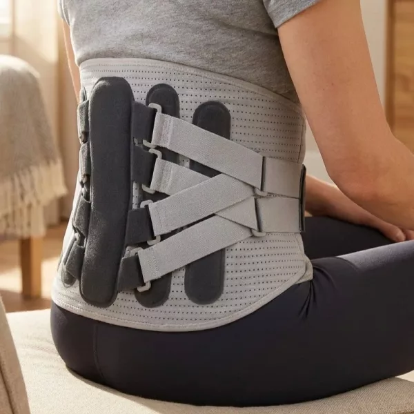 lumbar support belt, lower back brace, lumbar corset back brace