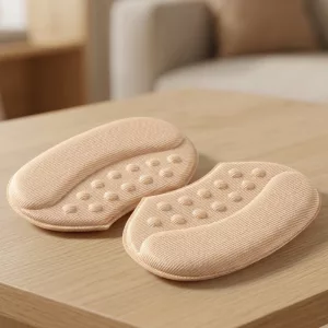 1 paio di cuscinetti per tallone in memory foam traspirante per scarpe