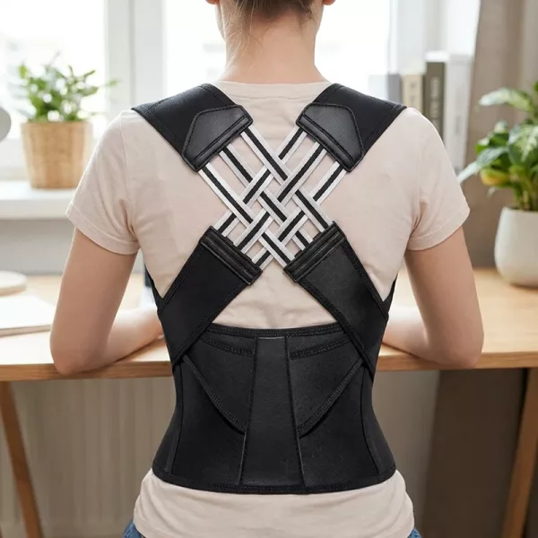 posture corrector, back support brace, upper back brace