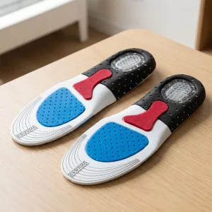 Solette ortopediche in memory foam con supporto dell'arco plantare e assorbimento degli urti