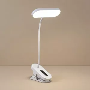 clip-on desk lamp, clamp desk lamp, clip on bed light, clip on led light