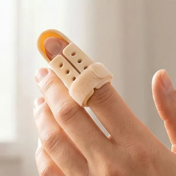 mallet finger splint, finger splint, finger brace, finger support brace