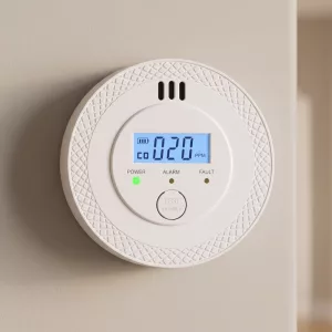 Sensore allarme rilevatore di monossido di carbonio CO con indicatore LED