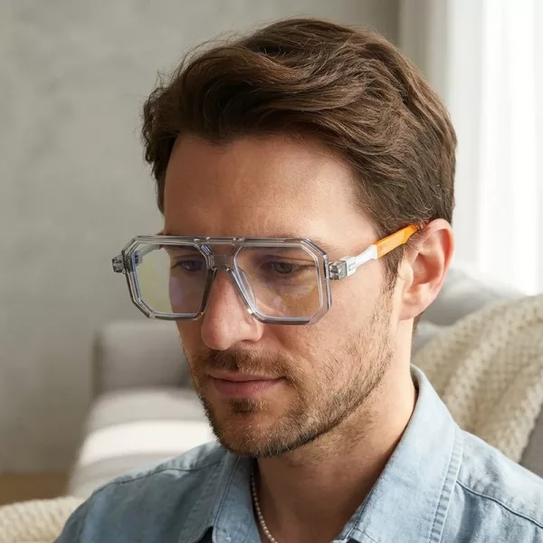 reading glasses with blue light filter and anti glare
