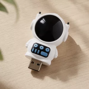 Purificatore d'aria compatto Astronaut con spina, generatore di ioni negativi e rimuovi odori