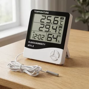 lcd thermometer, indoor hygrometer, indoor humidity gauge