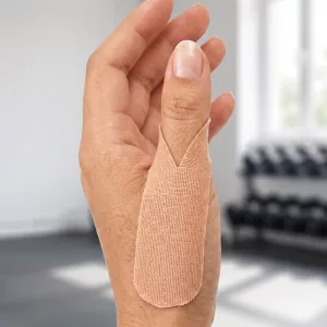 20 pz Nastro kinesiologico di supporto per la mano e protezione delle dita per lo sport