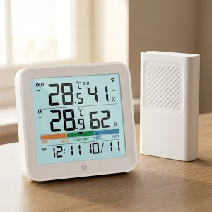 lcd thermometer, indoor hygrometer, indoor humidity gauge
