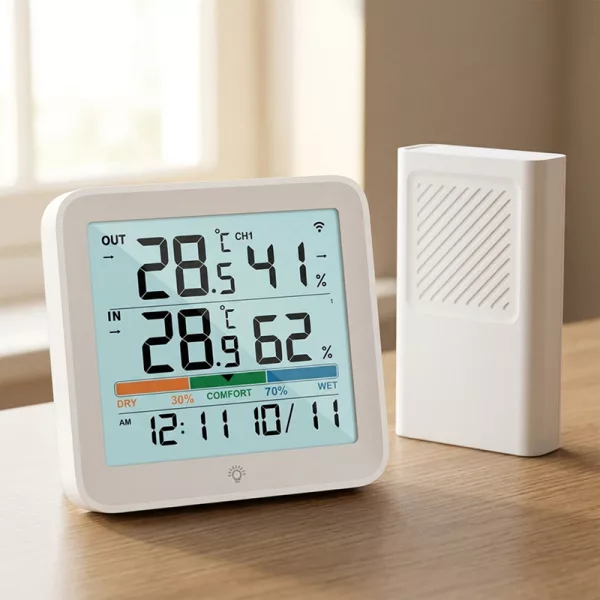 lcd thermometer, indoor hygrometer, indoor humidity gauge