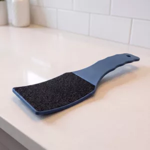 Lima per piedi a doppio lato con carta abrasiva, raspa scrubber per calli e pelle, strumento per pedicure
