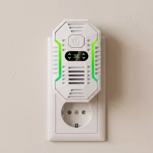 Purificatore d'aria portatile a spina con generatore di ioni negativi e rimuovi odori