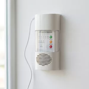 Purificatore d'aria da parete con generatore di ioni negativi e rimozione degli odori