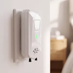 Purificatore d'aria con generatore di ioni negativi elimina odori