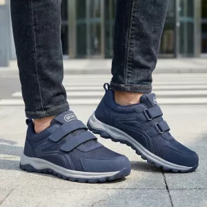 Sneakers ortopediche ammortizzanti senza lacci con punta larga, scarpe diabetiche per piedi gonfi