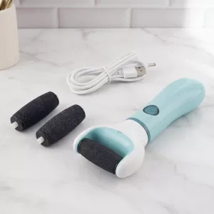 Lima elettrica per piedi, rimuovi calli ricaricabile, levigatore per pelle dura, strumento per pedicure