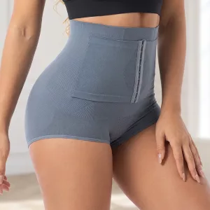 Shorts modellanti senza cuciture con corsetto snellente in vita, solleva glutei e controllo pancia