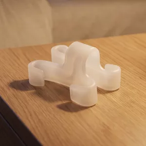 Dilatatore nasale antirussamento in silicone, clip per il naso per dormire