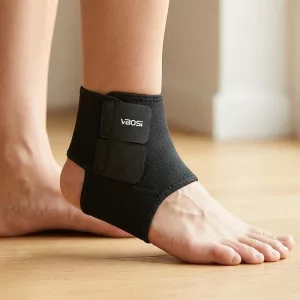 Supporto regolabile traspirante a compressione per caviglia