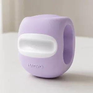 Attrezzo in silicone per allenare i muscoli della mascella ed esercitare il viso