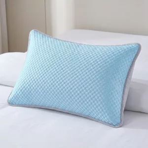 Federa morbida traspirante con rivestimento rinfrescante