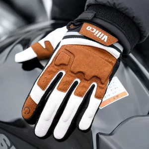 Guanti invernali sportivi caldi antiscivolo imbottiti con dita touchscreen