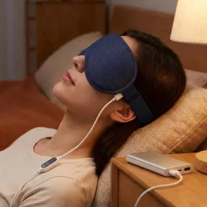 Maschera riscaldata USB per gli occhi con impacco caldo e massaggiatore