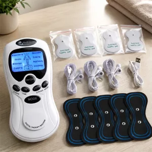 Stimolatore muscolare EMS portatile massaggiatore per il corpo macchina TENS